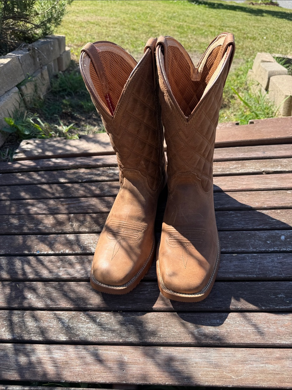 Twisted X Quilted Leather Cowgirls Boots